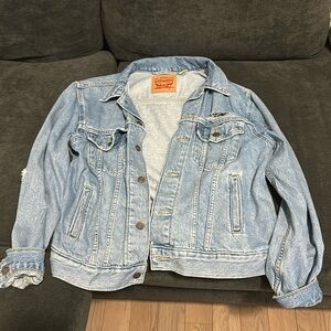Levi’s Distressed Jean Jacket